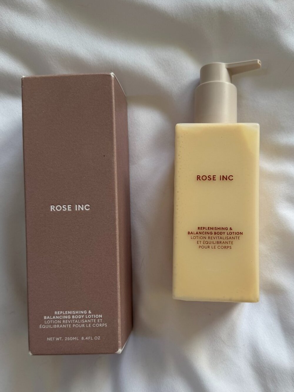 Rose Inc Replenishing & Balancing Body Lotion Full Size, 8.4 oz